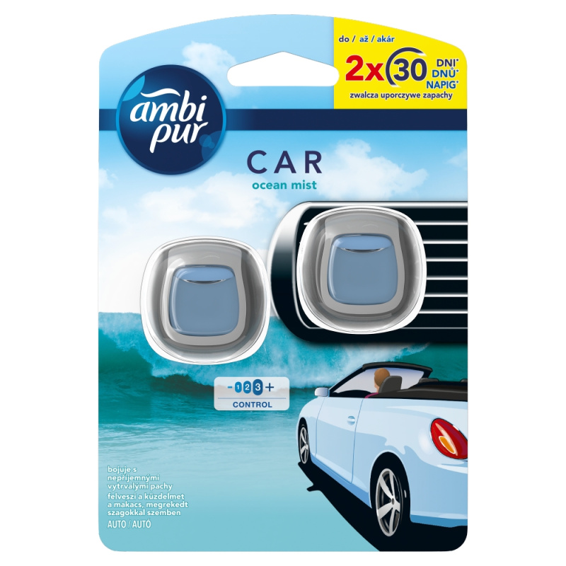 AmbiPur Car Ocean osvěžovač vzduchu do auta 2x2 ml