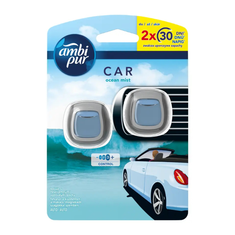AmbiPur Car Ocean osvěžovač vzduchu do auta 2x2 ml