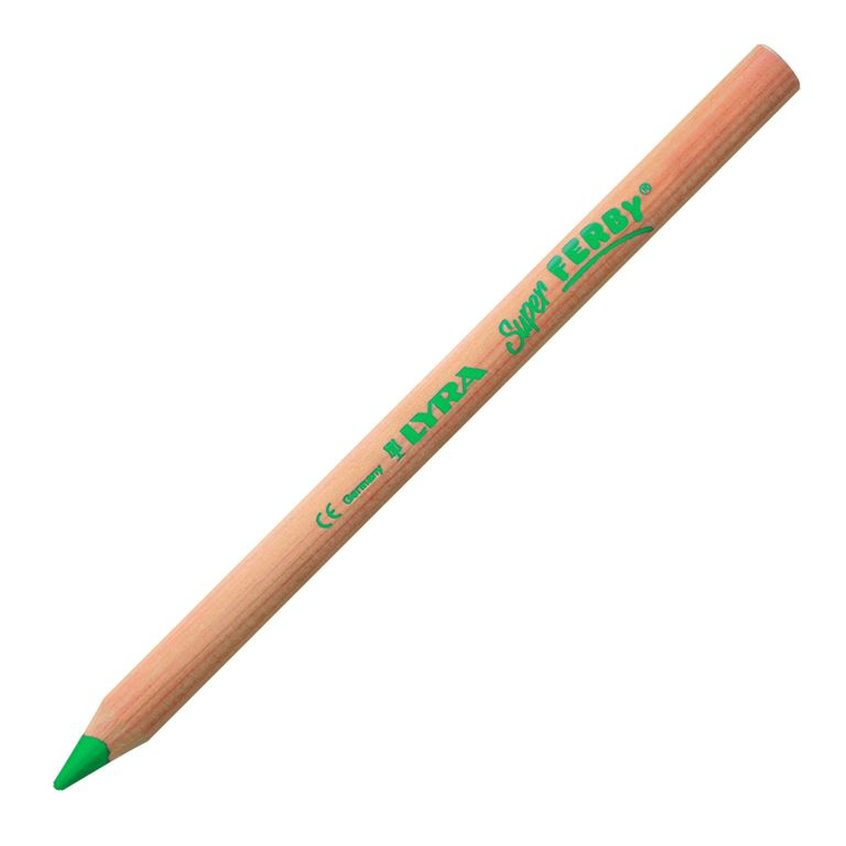 Pastelka Lyra Super Ferby Nature JUMBO, trojhranná - viridian