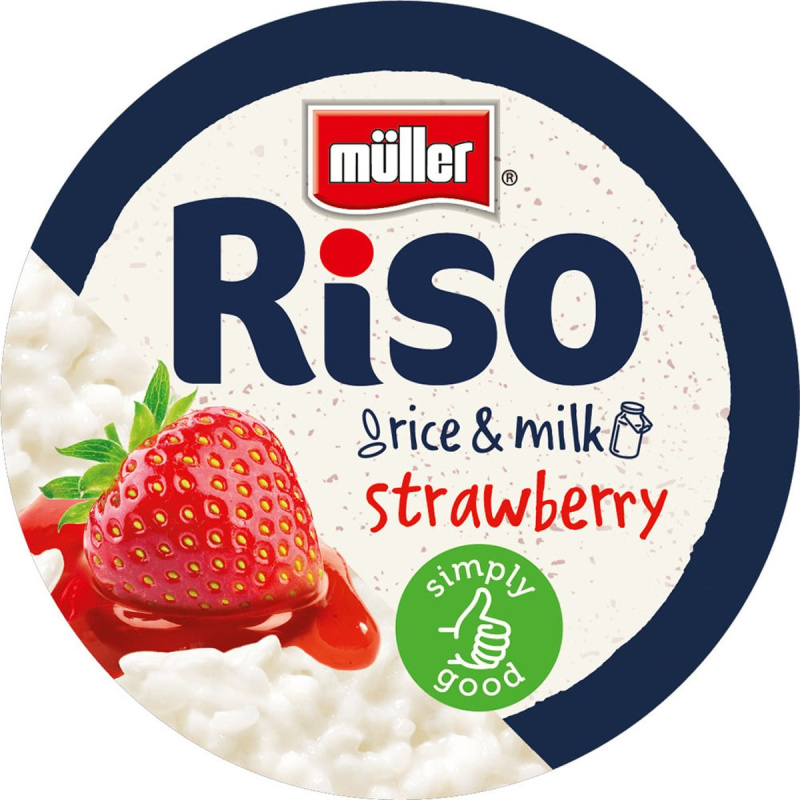 Müller Riso Mléčná rýže jahoda