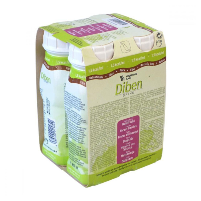 DIBEN Drink lesní plody 4 x 200 ml