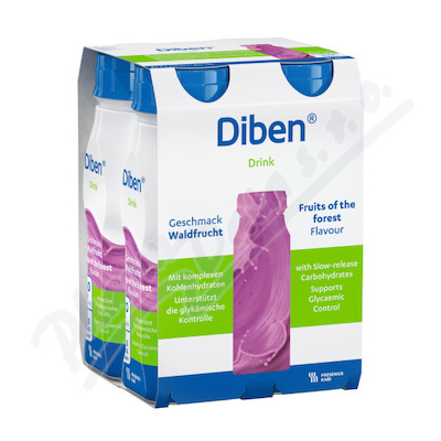 DIBEN Drink lesní plody 4 x 200 ml