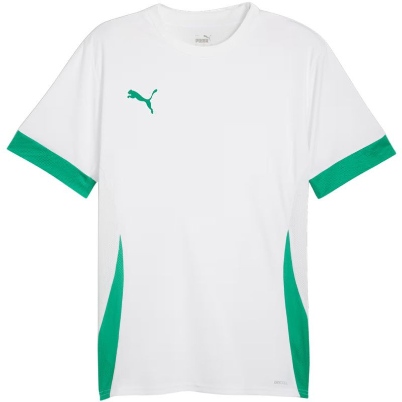 Pánský dres Puma teamGoal Matchday Jersey white and green 705747 15 pánské s