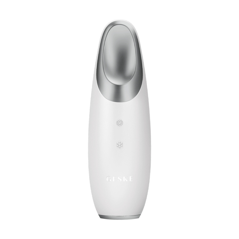 GESKE Warm&Cool Eye Energizer 6in1 sonický masážní přístroj na oční okolí white