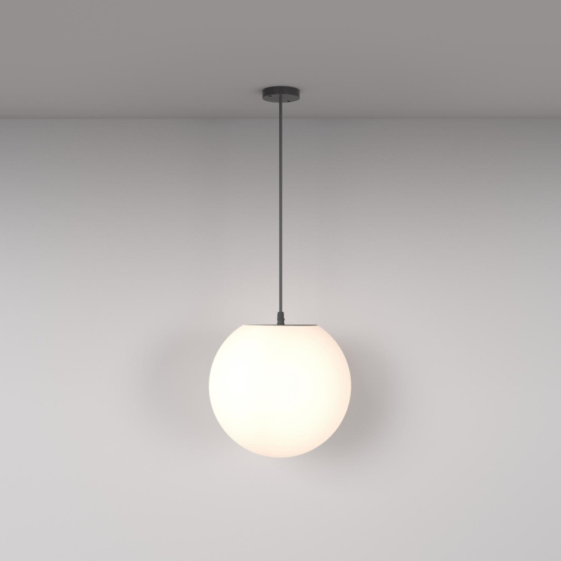 Maytoni Závěsné svítidlo ERDA, 1xE27, Ø 30 cm, IP54 Barva: Černá