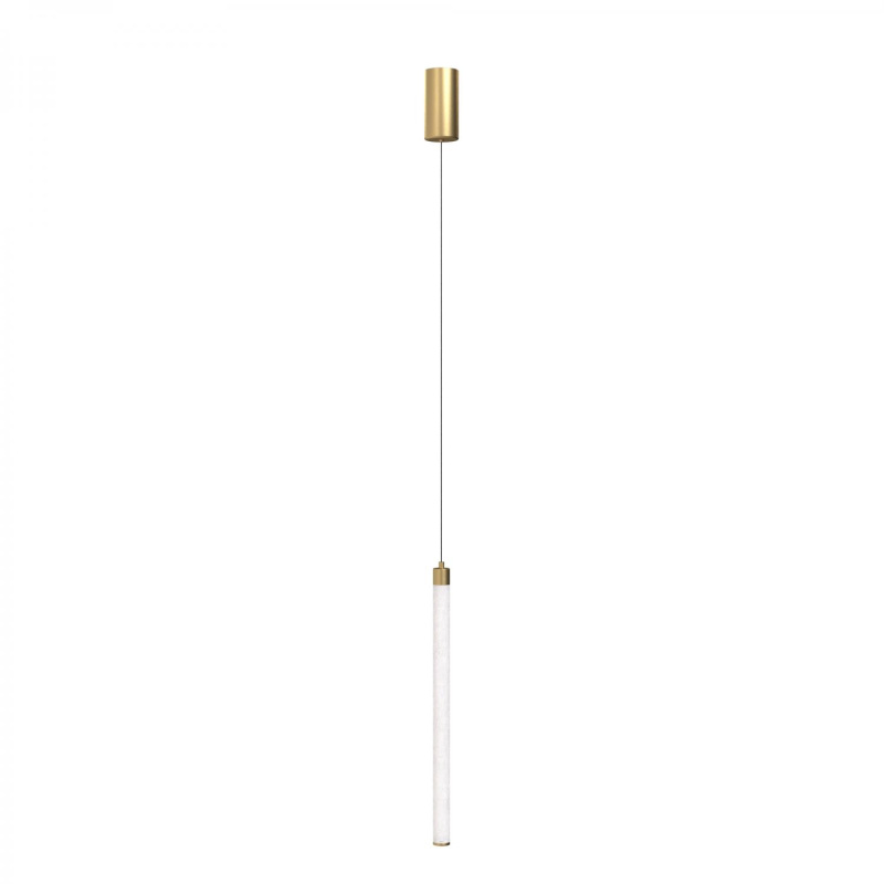 Maytoni Závěsné LED svítidlo RAY, 20W, Ø 3 cm, CRI80 Barva: Zlatá