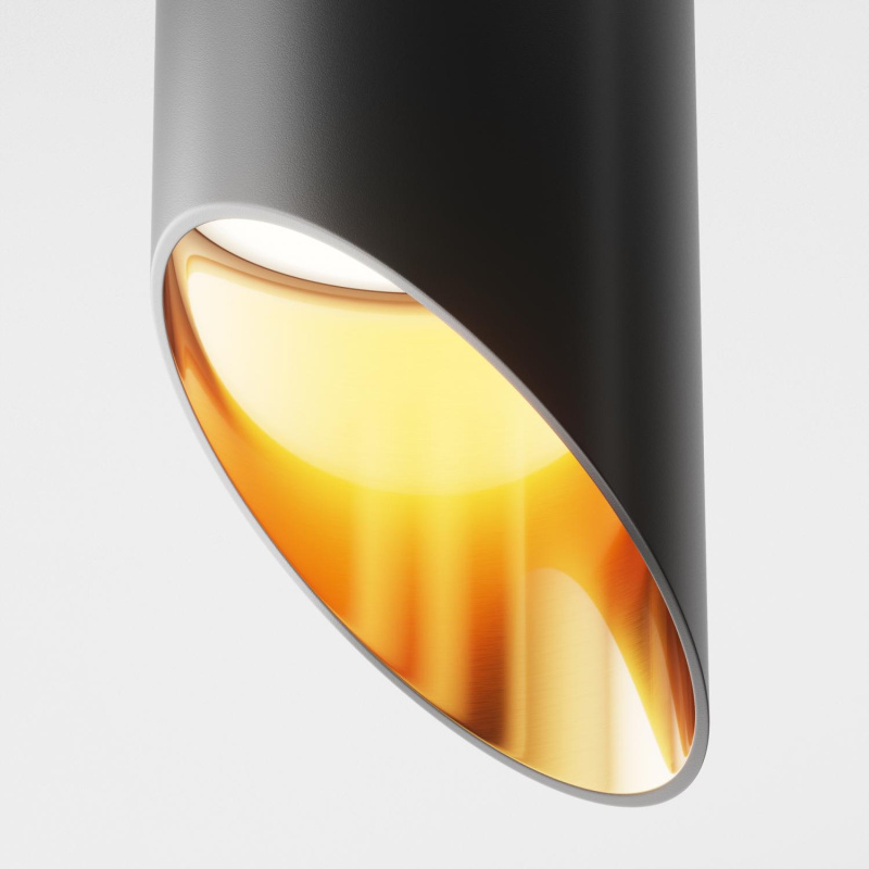 Maytoni Designové stropní svítidlo LIPARI, v. 25 cm, 1xG10 Barva: Černá