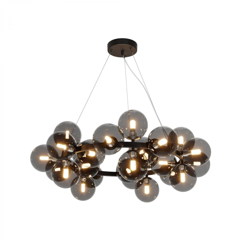 Maytoni Závěsné svítidlo DALLAS, 25xG9, Ø 69 cm Barva: Černá
