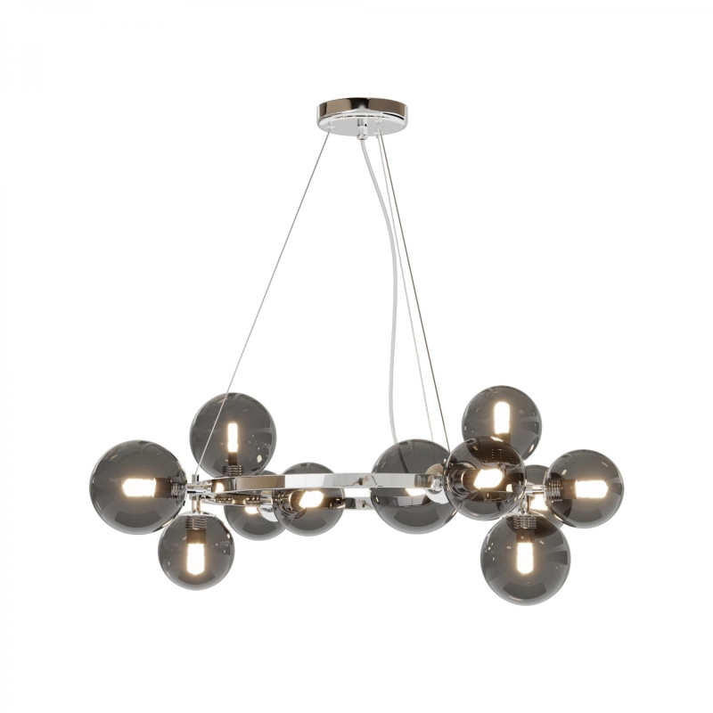 Maytoni Závěsné svítidlo DALLAS, 11xG9, Ø 67 cm Barva: Chrom