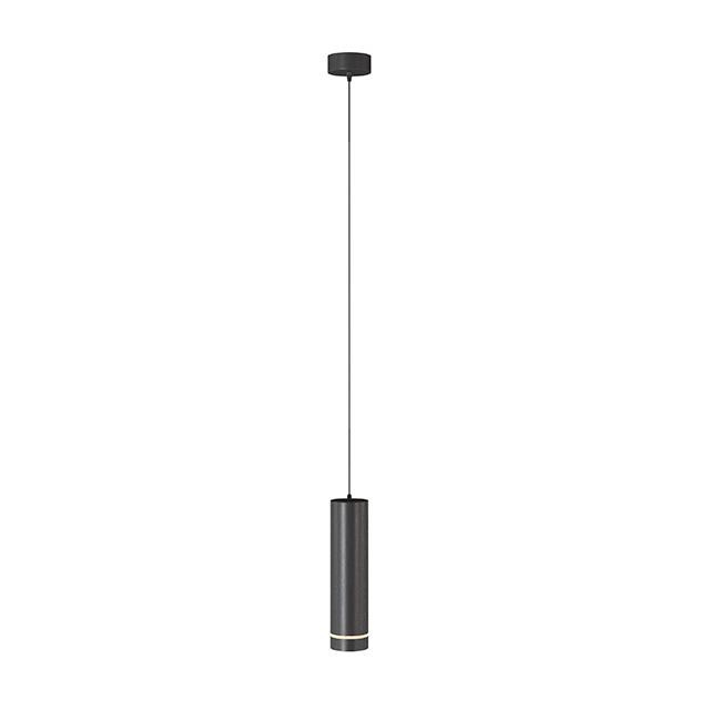 Maytoni Závěsné LED svítidlo ORLO, 12W, v. 30 cm, 4000K Barva: Černá