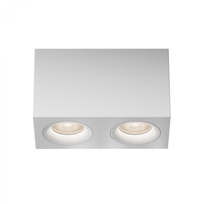 Maytoni Stropní svítidlo SLIM, 50W, v. 11,5 cm, 2xGU10 Barva: Bílá