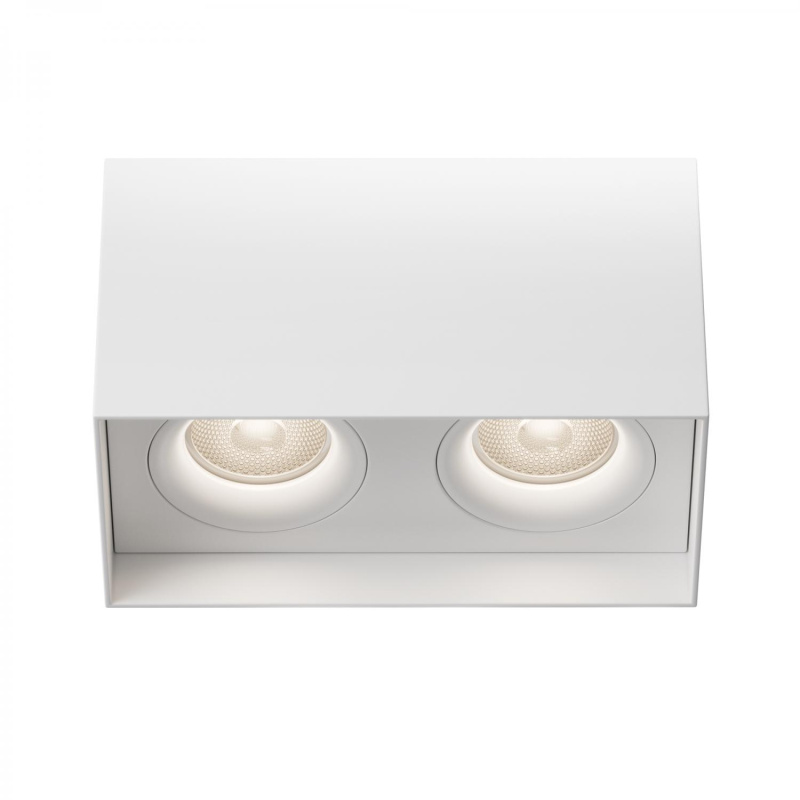 Maytoni Stropní svítidlo SLIM, 50W, v. 11,5 cm, 2xGU10 Barva: Bílá
