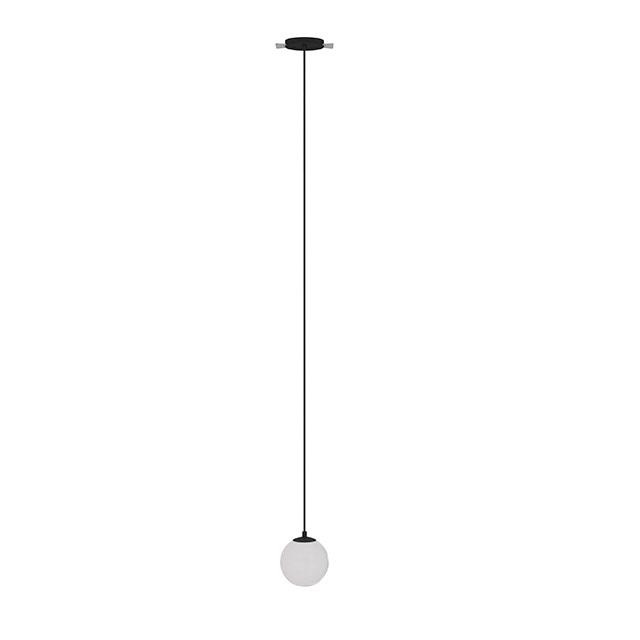 Maytoni Závěsné LED svítidlo LUNA, 5W, v. 210 cm, Ø 10 cm, CRI90