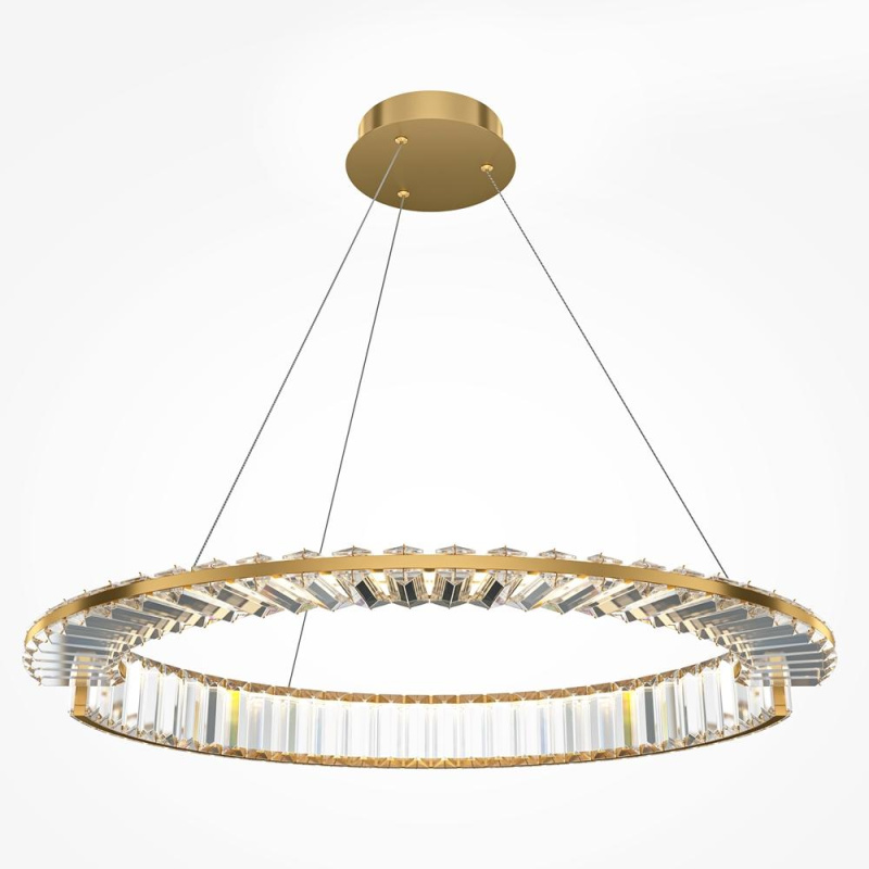 Maytoni Závěsné LED svítidlo KRONE, 36W, 4000K, Ø 62 cm, CRI80