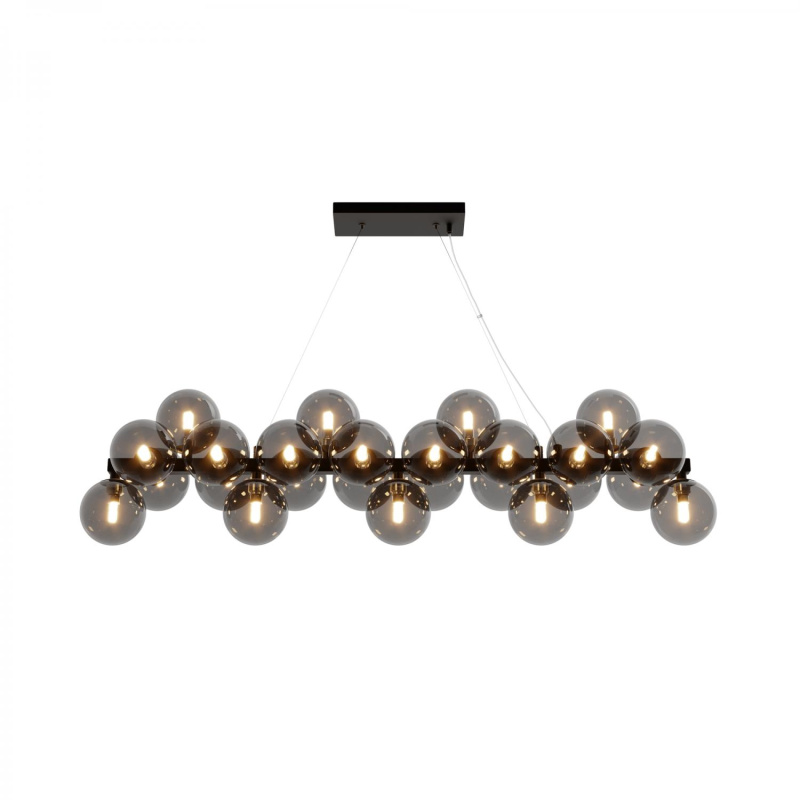 Maytoni Závěsné svítidlo DALLAS, 25xG9, d. 123,5 cm Barva: Černá
