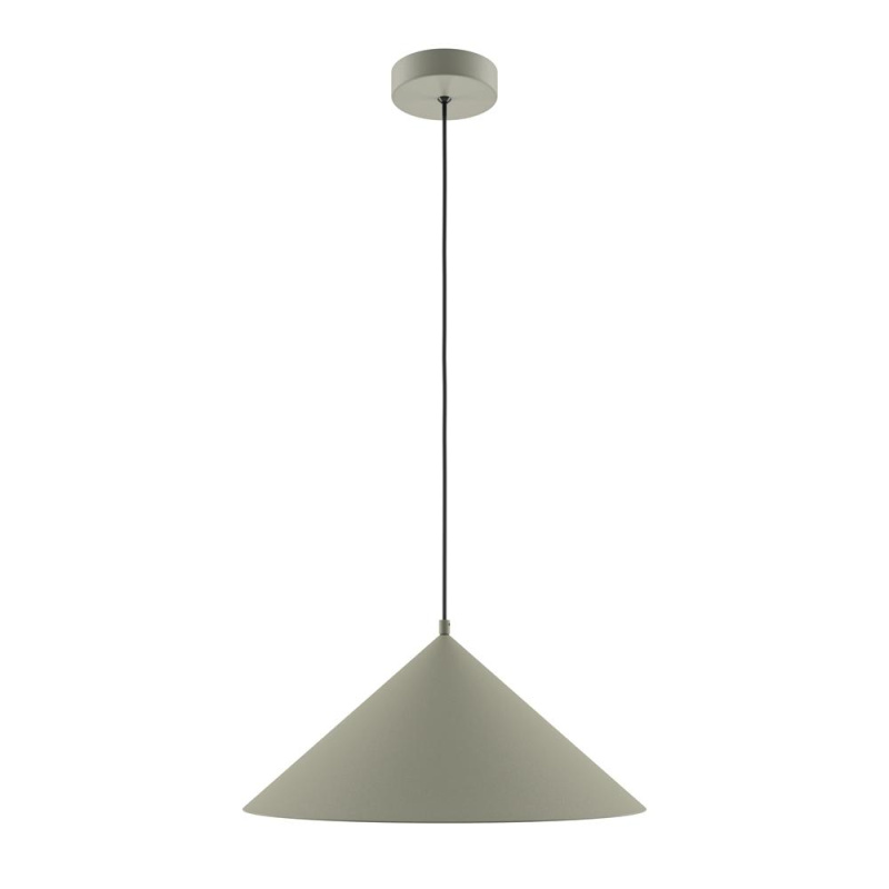 Maytoni Závěsné svítidlo BASIC, 1xE27, Ø 35 cm Barva: Šedo-zelená
