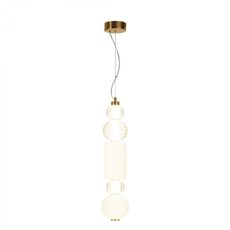 Maytoni Závěsné LED svítidlo COLLAR, 35W,  v. 120 cm, CRI80