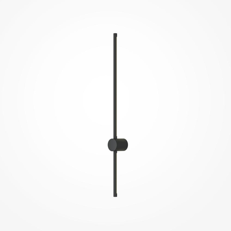 Maytoni Nástěnné LED svítidlo LIGHT STICK, 10W, v. 90 cm, CRI80 Barva: Černá