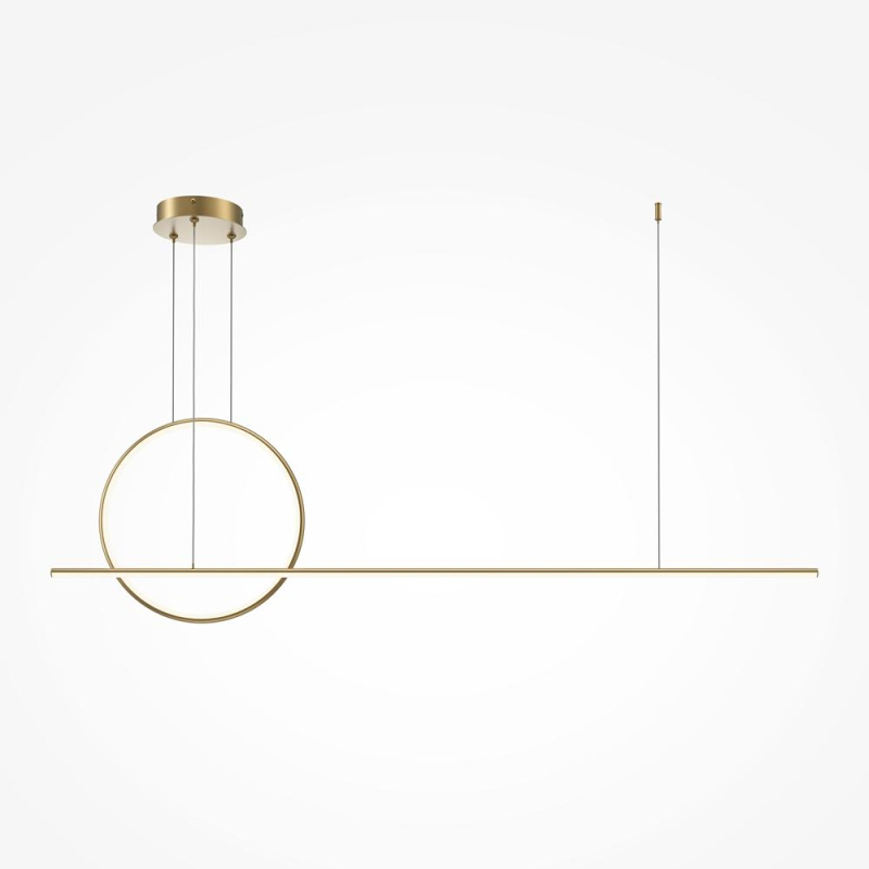 Maytoni Závěsné LED svítidlo HALO, 40W, d. 143 cm, CRI80