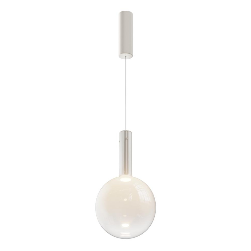 Maytoni Závěsné LED svítidlo NEBULA, 6W, Ø 25 cm, CRI80 Barva: Bílá