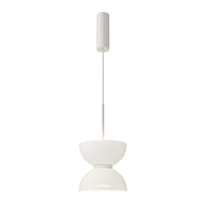 Maytoni Závěsné LED svítidlo KYOTO, 11W, Ø 22 cm, CRI80 Barva: Bílá