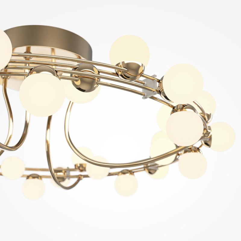 Maytoni Designové stropní LED svítidlo TESSARA, 55W, ⌀ 60 cm, 3000K