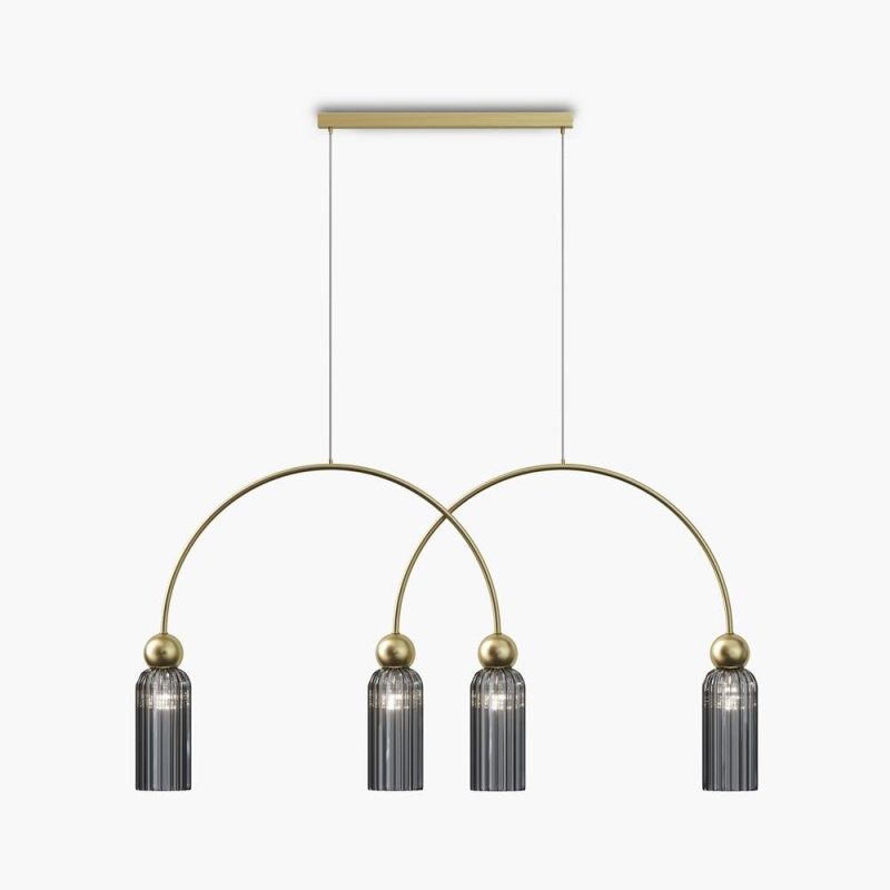 Závěsné svítidlo Antic E14x4 40W MOD302PL-04GR - MAYTONI