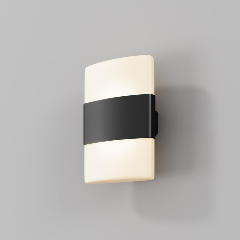 Maytoni Venkovní nástěnné LED svítidlo ROM, 12W, v. 24 cm, CRI80, IP54