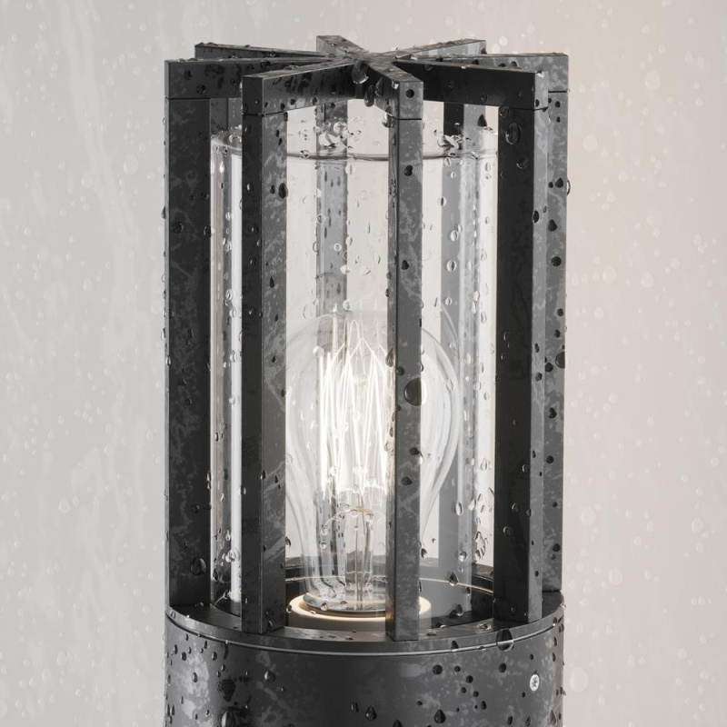 Maytoni Moderní venkovní sloupkové svítidlo AMAS, 15W, v. 75 cm, 1xE27, IP54