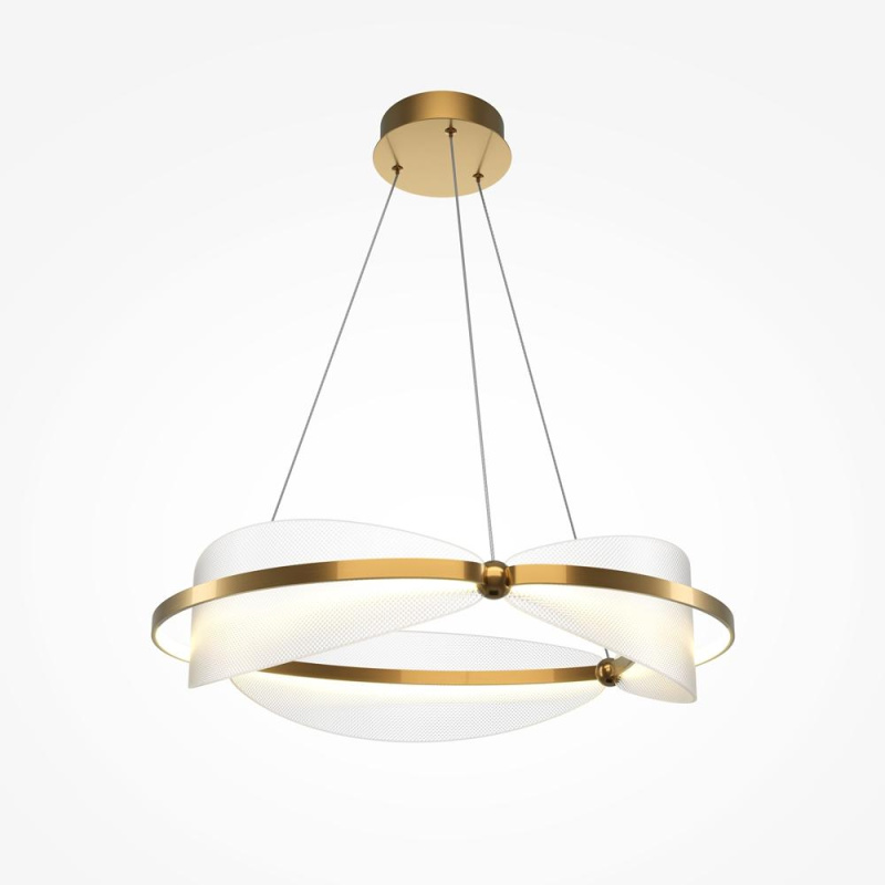 Maytoni Závěsné LED svítidlo BREEZE, 45W,  Ø 60 cm, CRI80