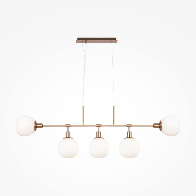 Maytoni Závěsné svítidlo ERICH, 5xE14, š. 120 cm, v. 37,3 cm