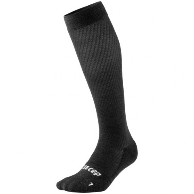 CEP Flight Socks Tall, běžecké ponožky, dámské, černá