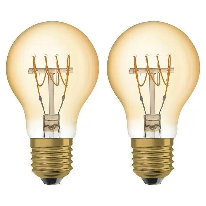 LED žárovka Osram vintage / 5,9 W / E27 / 2 ks / teplá bílá Varianta: ivi1