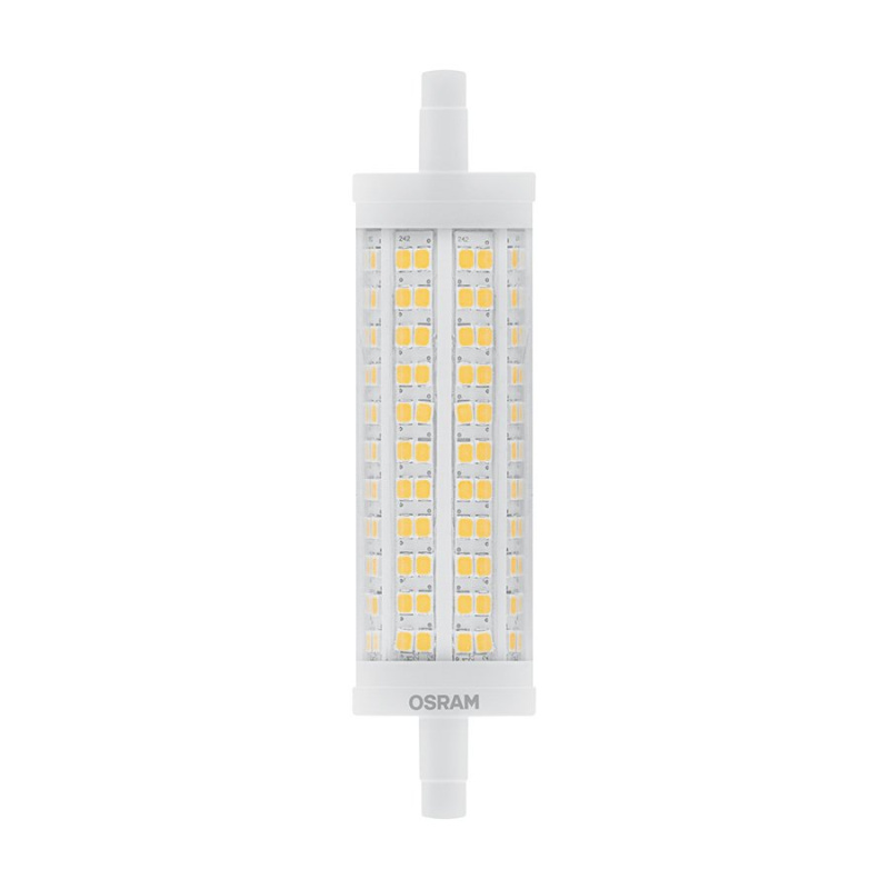 RED - DESIGN RENDL OSRAM LINE 118mm DIMM čirá 230V R7s LED EQ150 2700K - DESIGN RENDL
