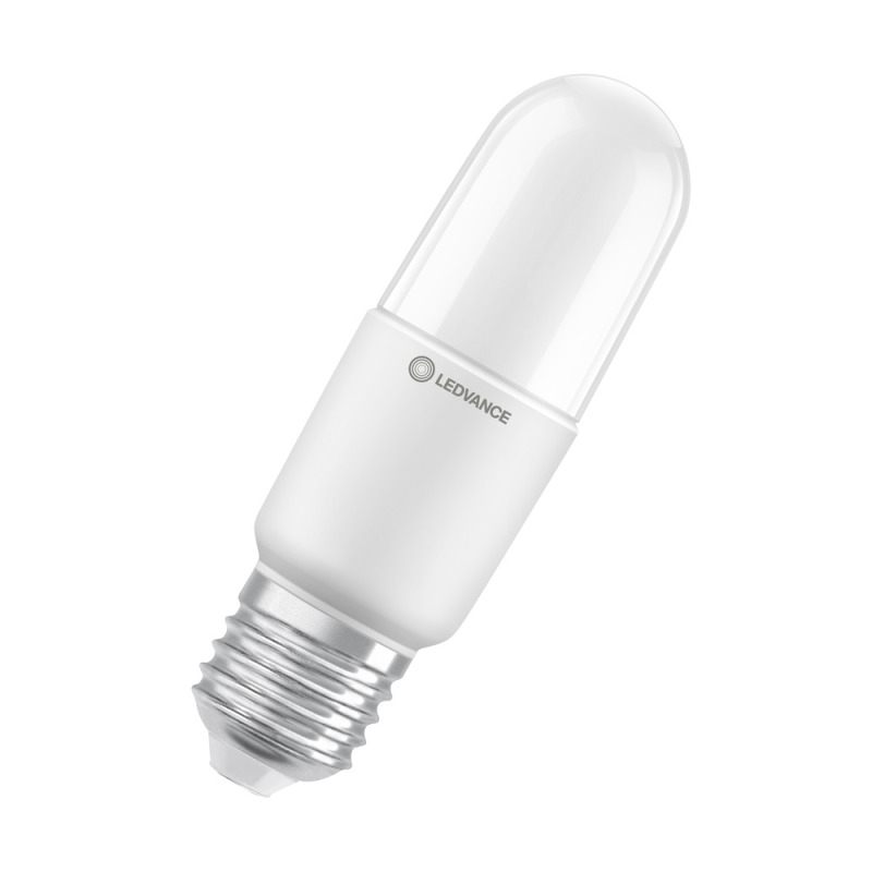 LED žárovka LEDVANCE LED STICK75 9W 827 FR E27 P, matná