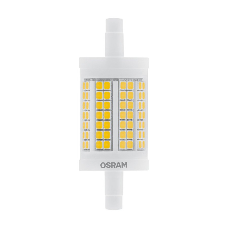 RED - DESIGN RENDL OSRAM LINE 78mm DIMM čirá 230V R7s LED EQ100 2700K - DESIGN RENDL
