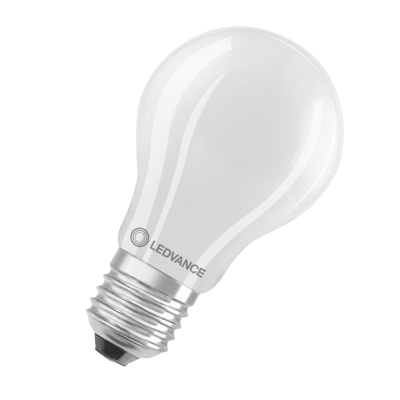 LED žárovka LEDVANCE LEDCLA40DIM 4.2W 927 FILFR E27 S, matná, stmívatelná