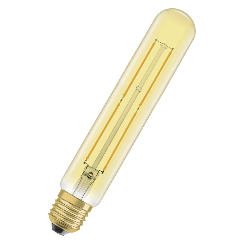 OSRAM LED žárovka VINTAGE 1906 TUBULAR 35 FILAMENT E27 4W 400lm 2000K 32 x 185mm