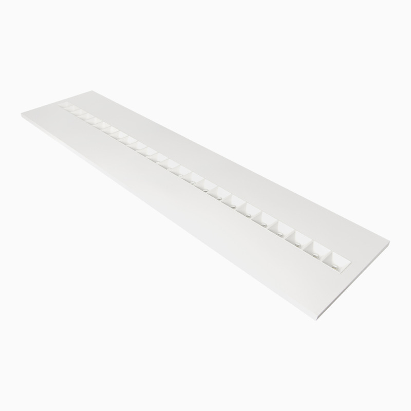 LED panel LEDVANCE PL LOUVER 1200 V 27.5W 840 U16 WT, bílá