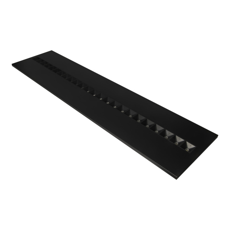 LED panel LEDVANCE PL LOUVER 1200 V27.5W840 U16 BKDALI, černá