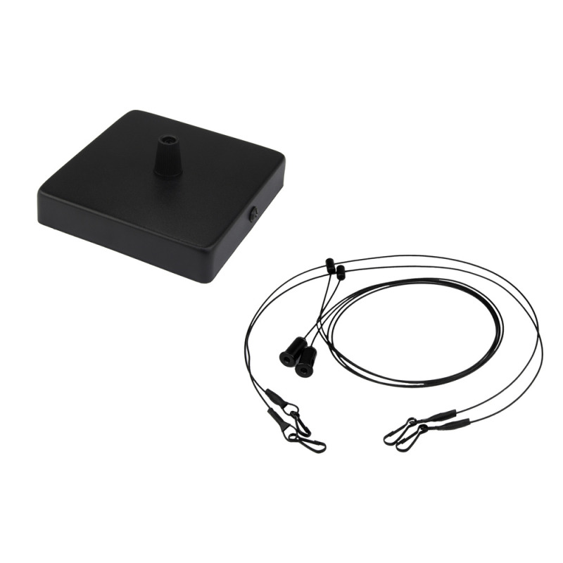 Rámeček přisazený LEDVANCE PANEL LOUVER SUSP KIT BK, černá