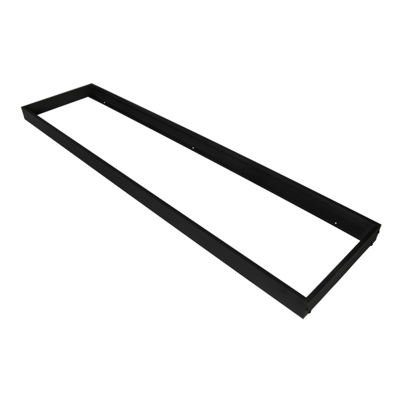 Rámeček přisazený LEDVANCE PANEL LOUVER SURF KIT 1200 BK, černá