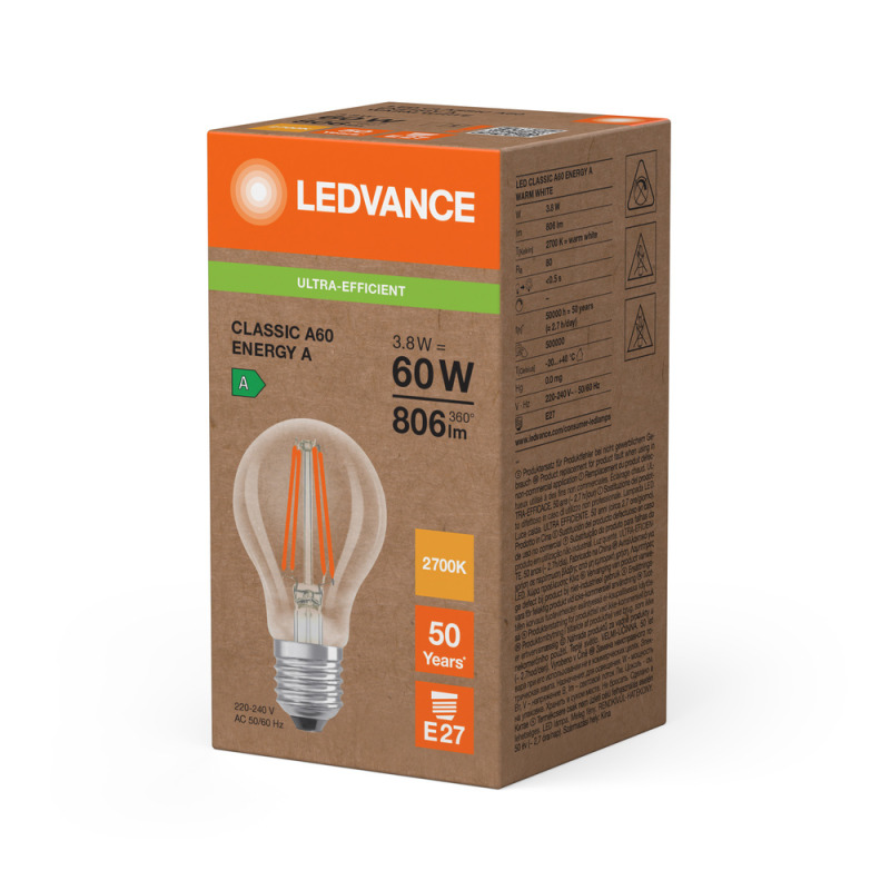 LED žárovka OSRAM LEDINES 30CM 3W/927 230V DIMS14SFS1