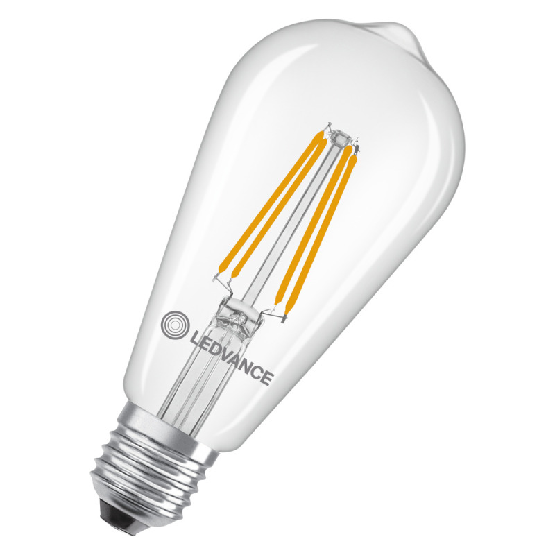 LED žárovka LEDVANCE LEDISON60EELA 3.8W 827 FILCL E27 S