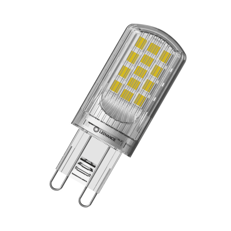 LED žárovka LEDVANCE LED PIN40 DIM 4W 827 CL G9 P, čiřá, stmívatelná