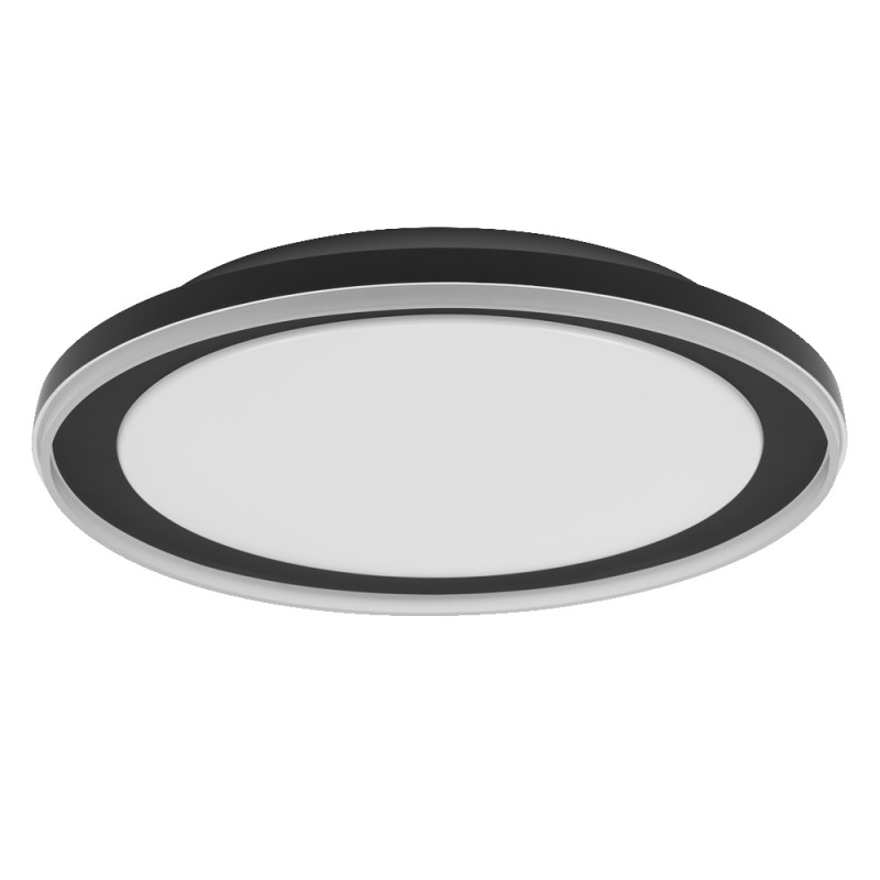 LED svítidlo stropní LEDVANCE ORBIS PEDERSON 450MM 24W 830 BK