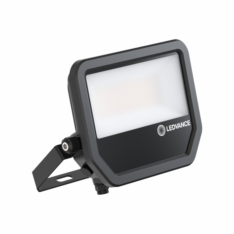 LED reflektor LEDVANCE FL 50 P 41W 6KLM 830 PS SY100 BK, černá