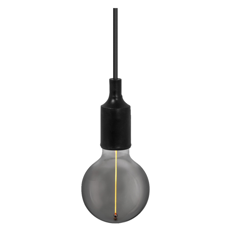 Závěsné svítidlo černé OSRAM 1906 PENDULUM BELL E27 BK