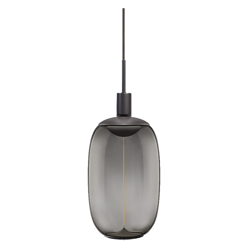 Závěsné svítidlo šedé OSRAM 1906 PENDULUM NEEDLE E27 DG