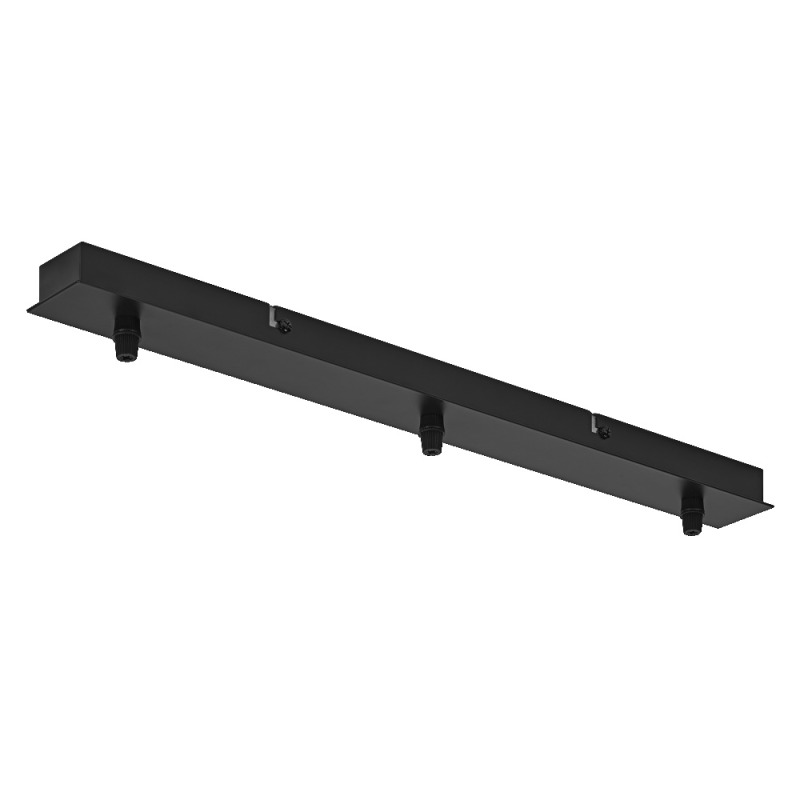 Základna lineární černá OSRAM 1906 PENDULUM 3X CANOPY LINEAR BK